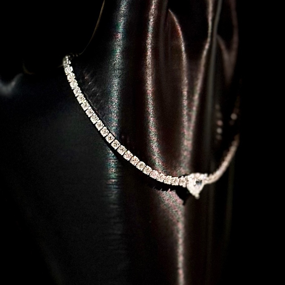 Silver Heart Bracelet - Picture 3 of 5